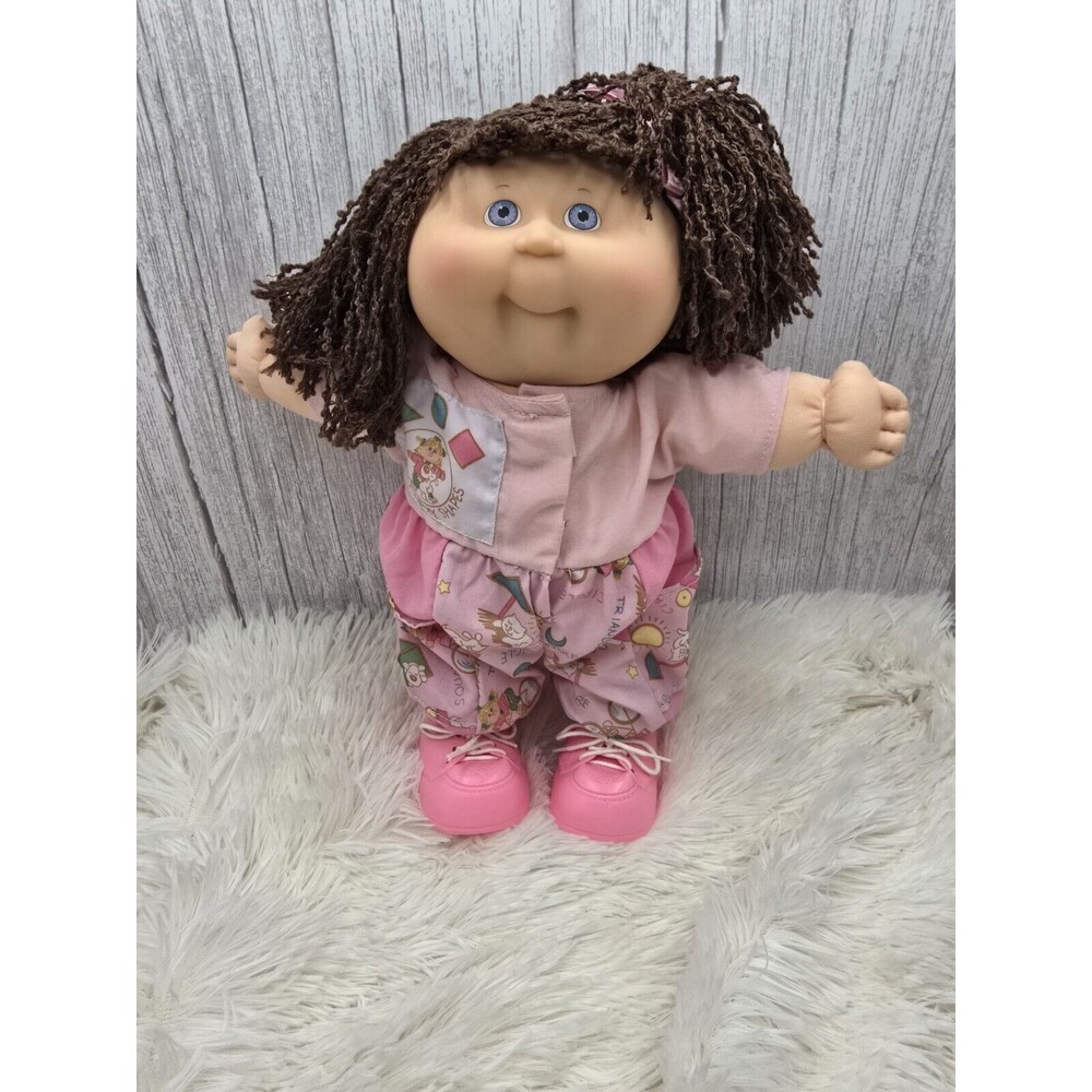 Vintage 1991 Cabbage Patch Kid Hasbro Pre School AA Boy Doll African American